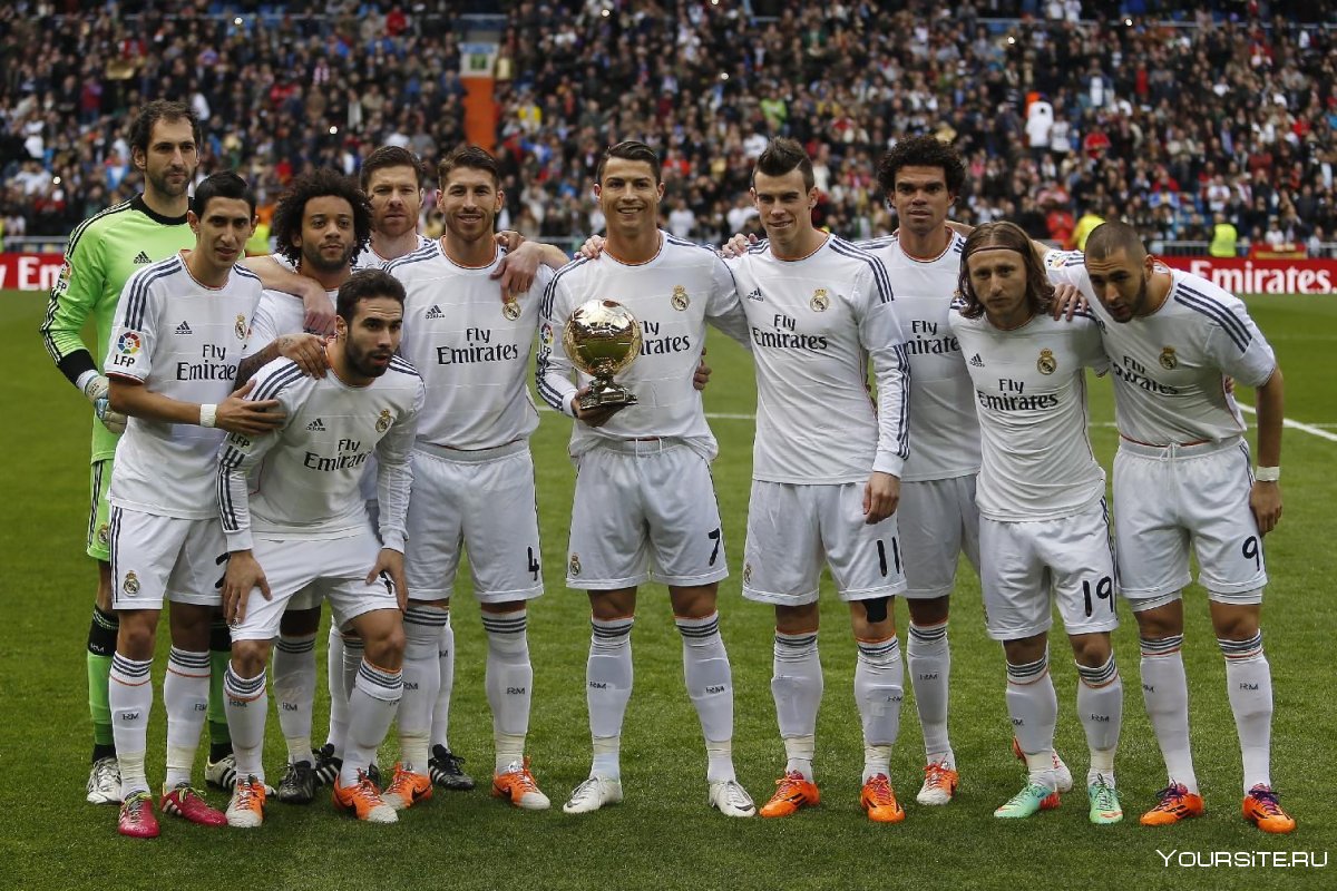 Команда Реал Мадрид состав 2016
