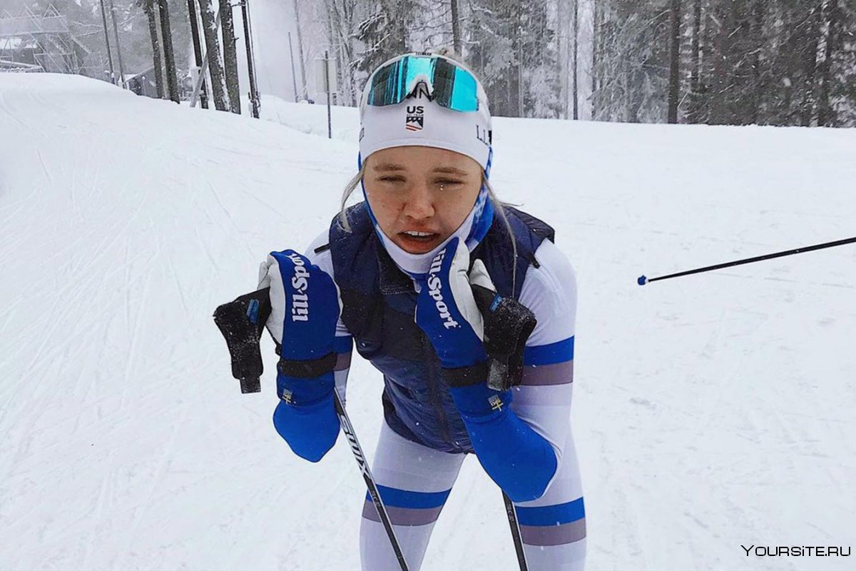 Сван лыжница Швеция