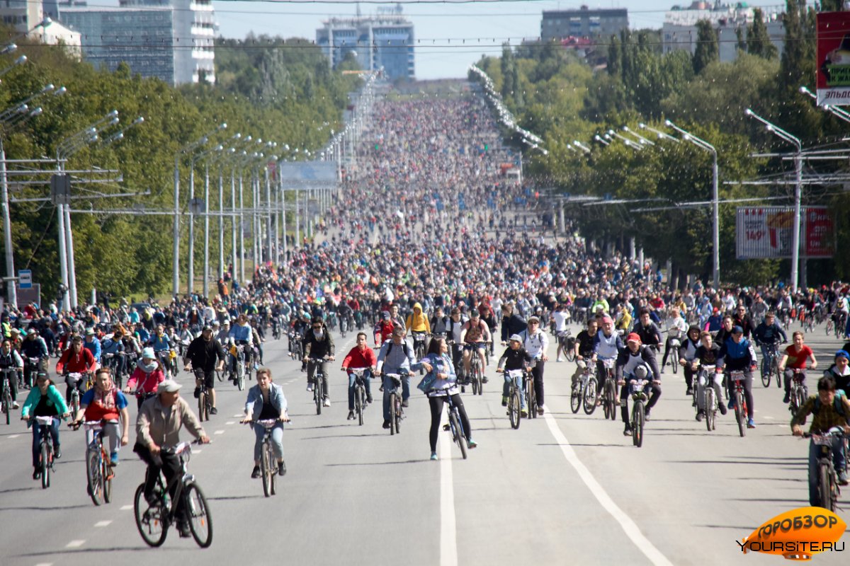День 1000 велосипедистов