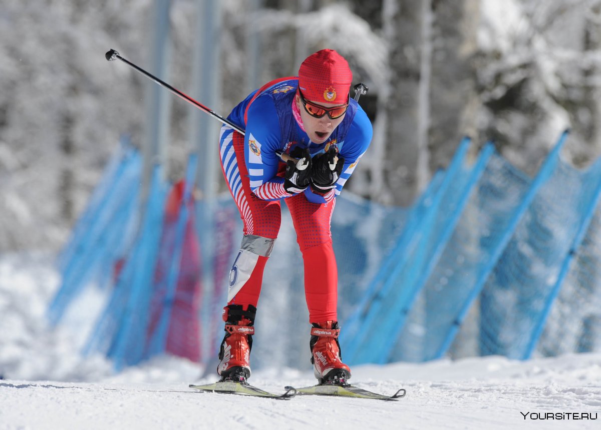 Наталья Непряева лыжница заняла второе место