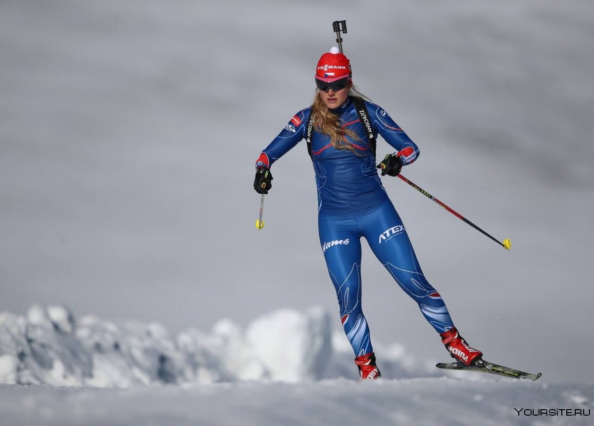 Габриэла Соукалова биатлон попка