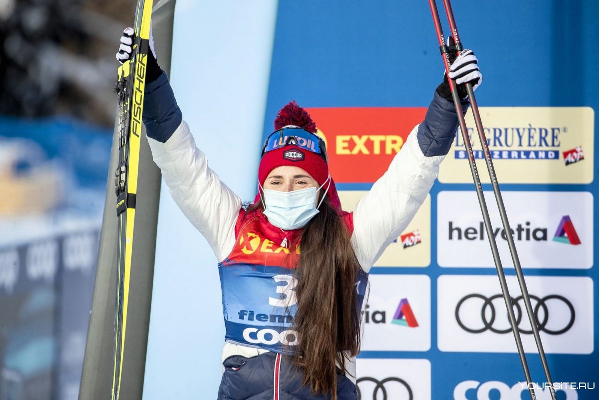 Юлия Ступак и Наталья Непряева лыжные гонки