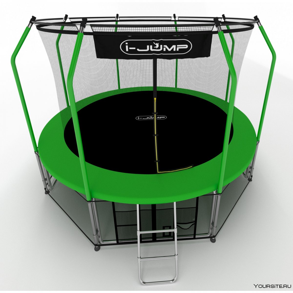 Батут i-Jump Basket 16ft Green