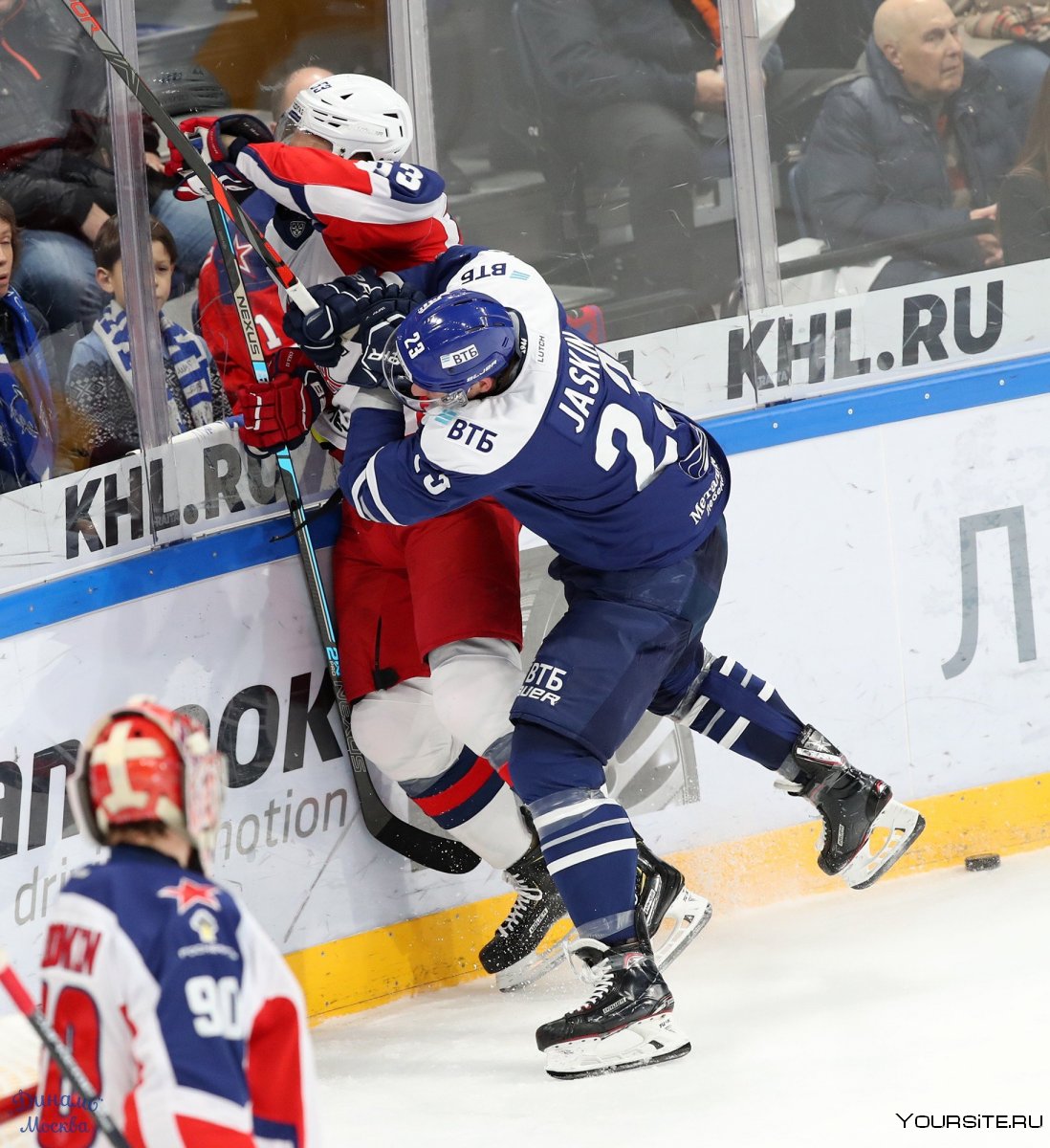 Последняя игра Динамо Москва по хоккею