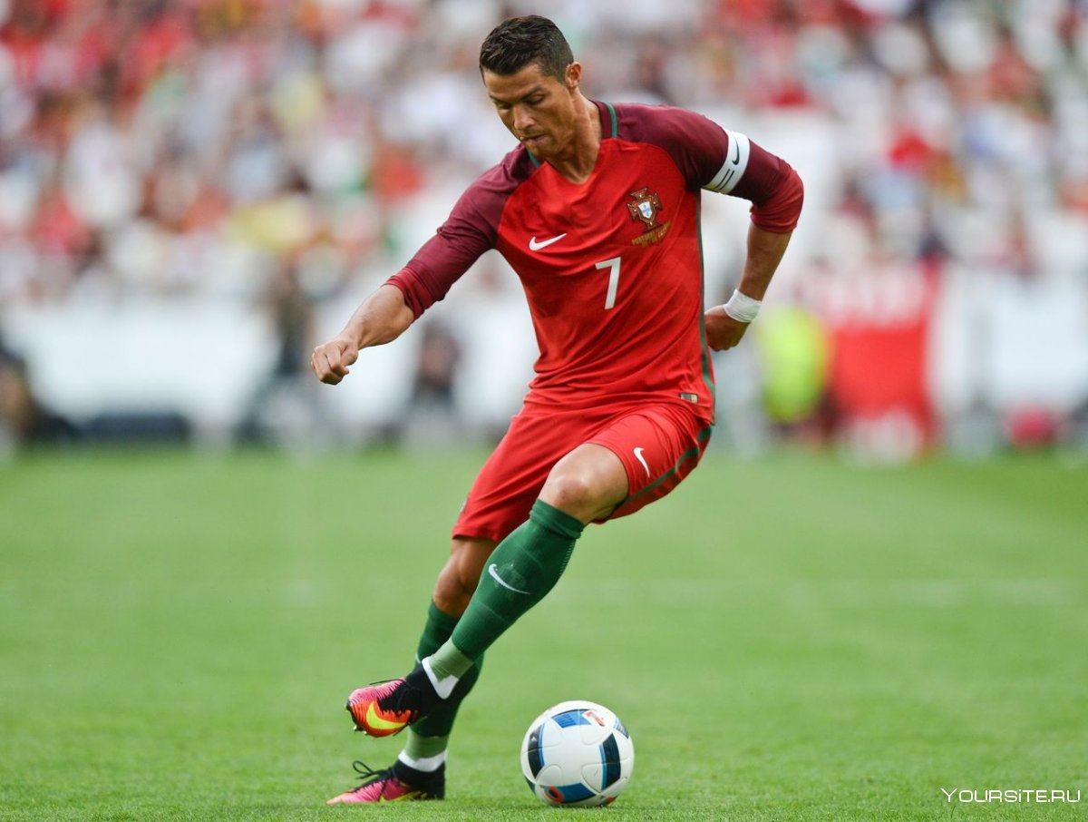 Роналду в сборной Португалии в полный рост