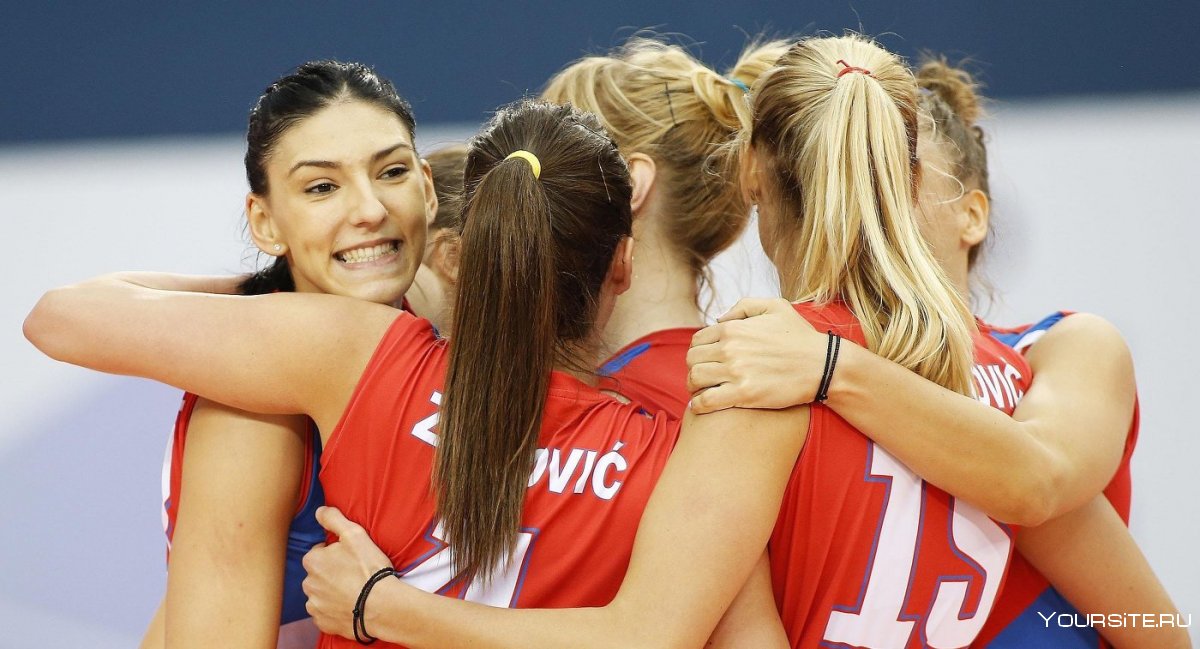 Волейболистка сборной Сербии