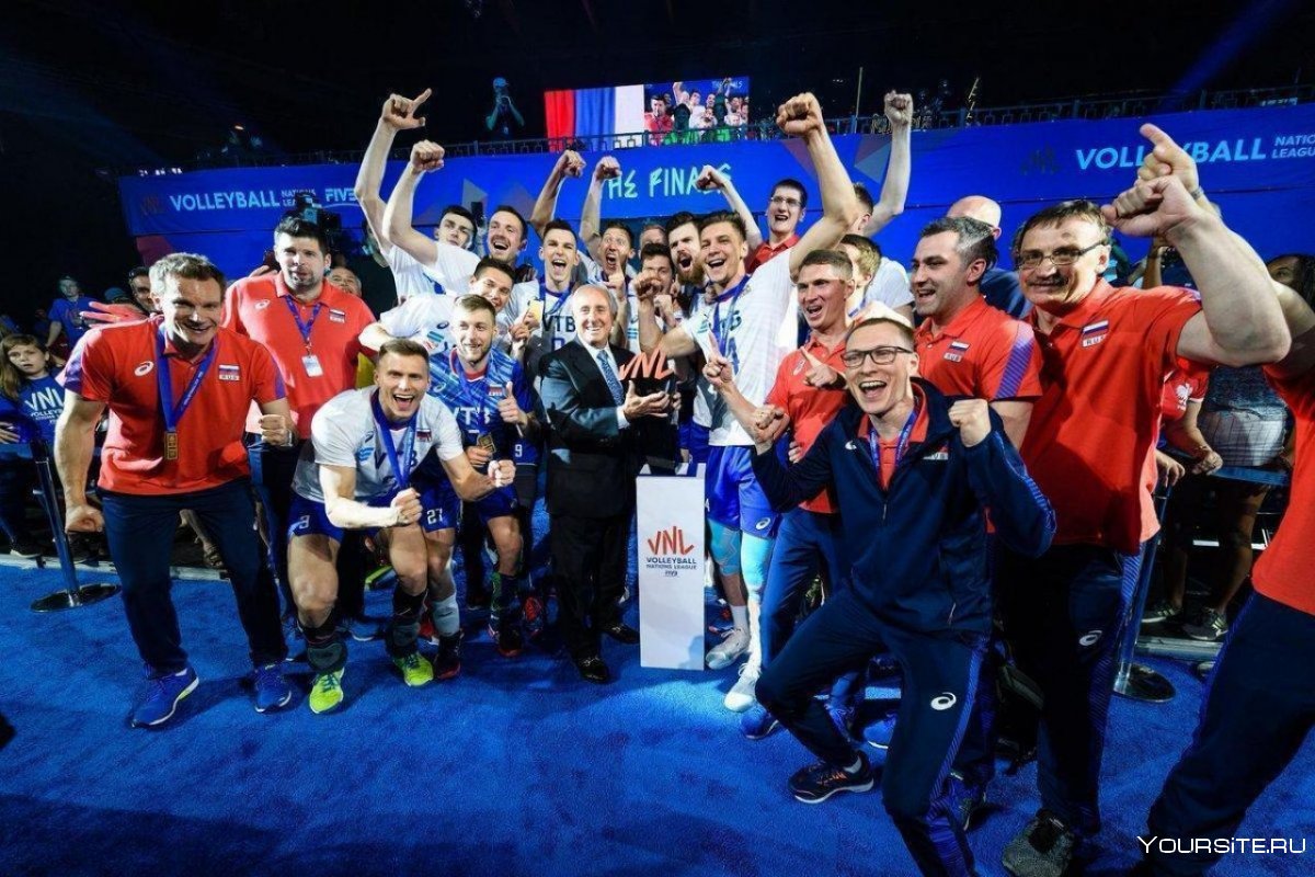 Лига наций 2019 волейбол США Россия