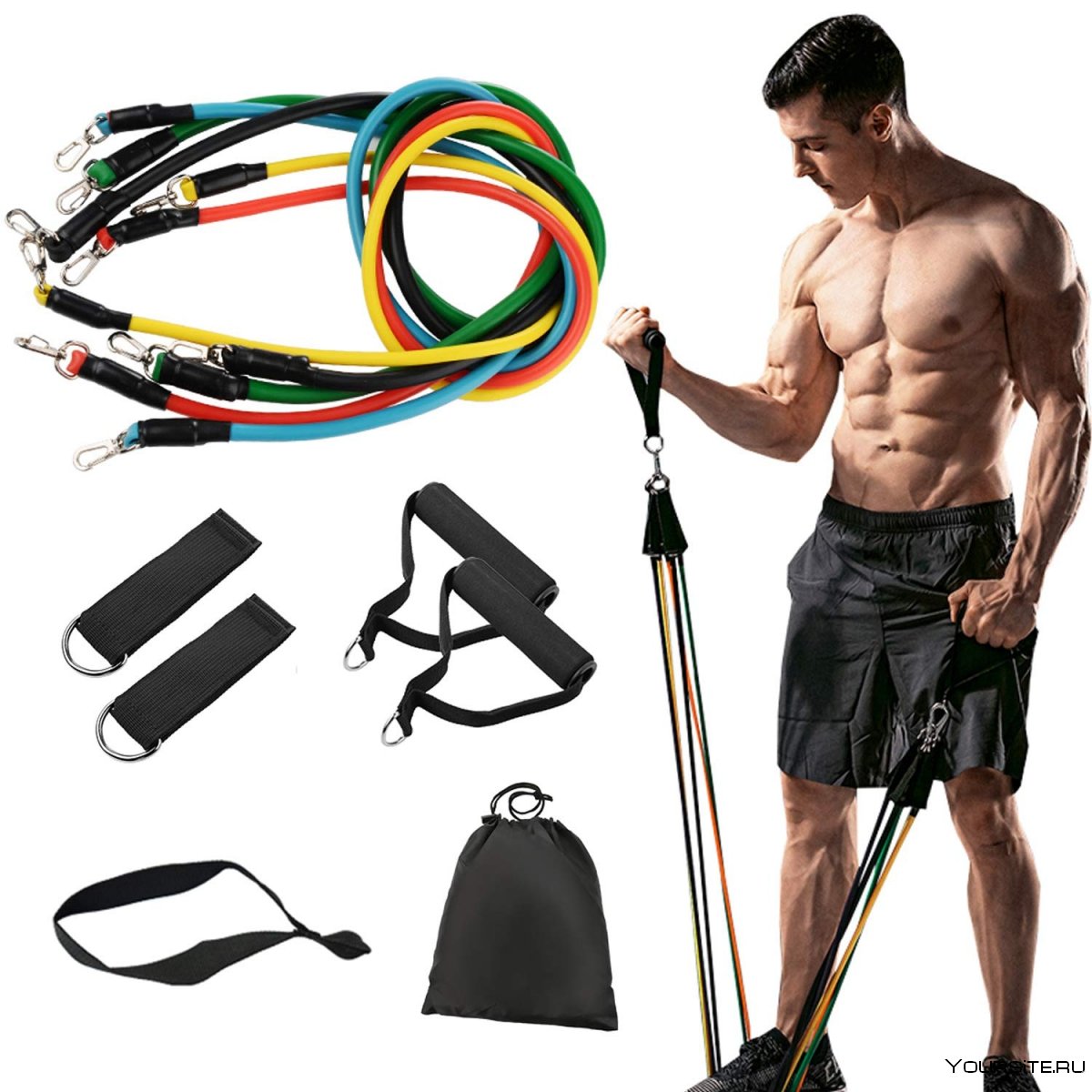 Набор эспандеров Resistance Bands