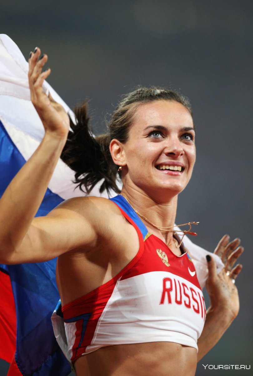 Спортсменка Елена Исинбаева
