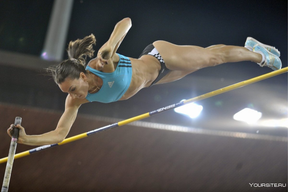 Елена Исинбаева прыжки с шестом