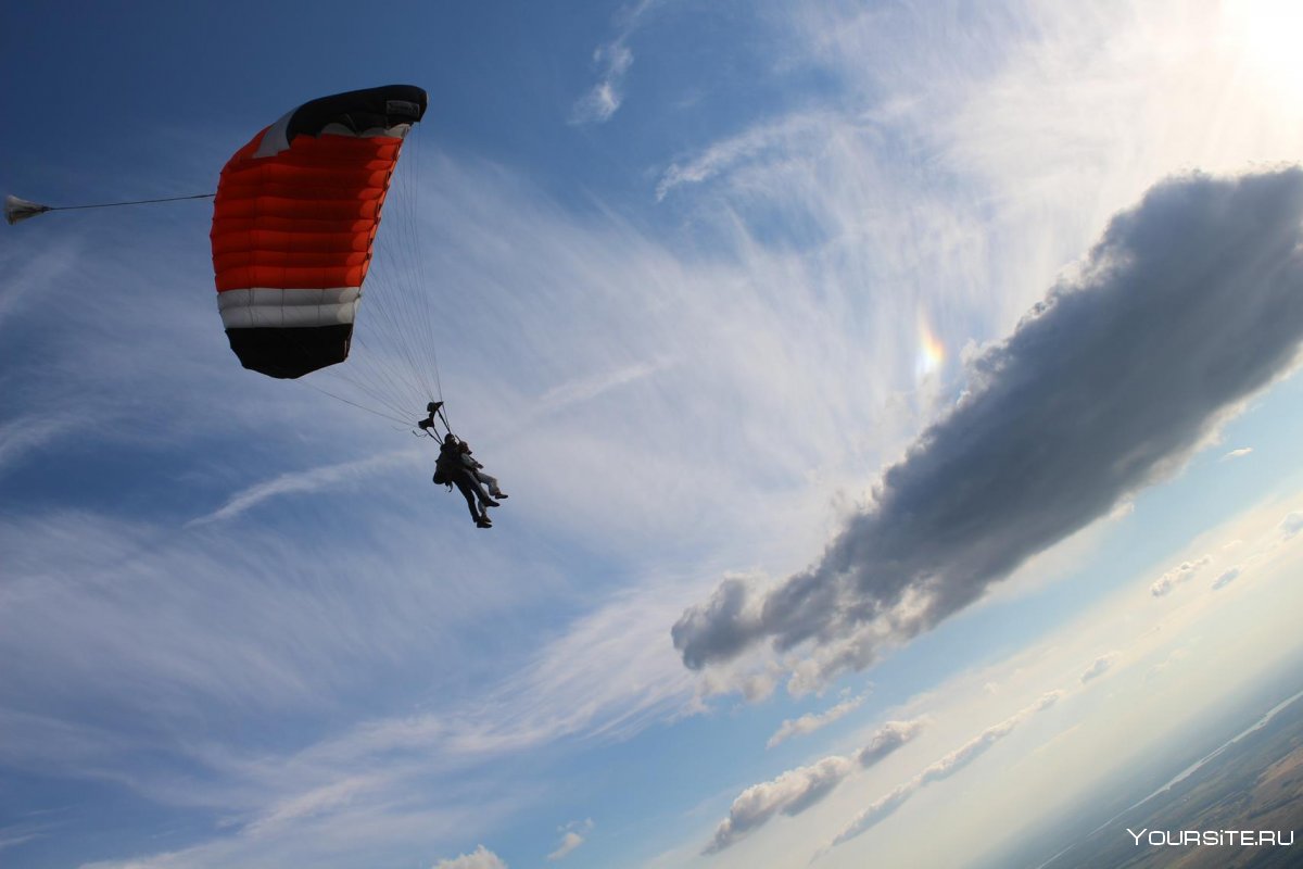 Ватулино прыжки с парашютом
