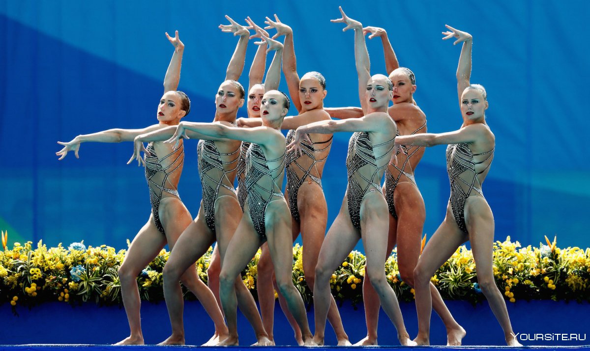 Команда России по синхронному плаванию Рио 2016