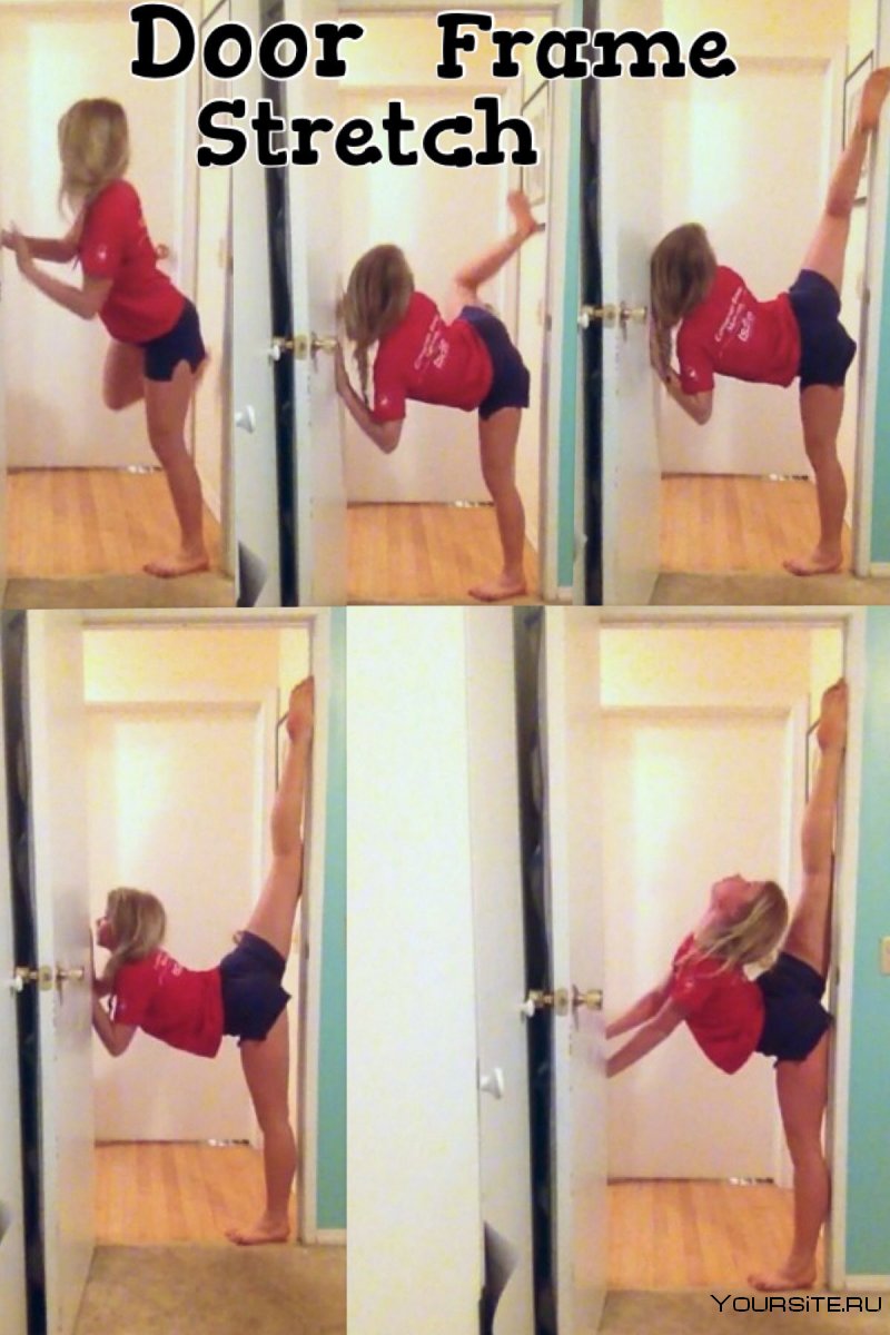 Нереальная растяжка у девушки