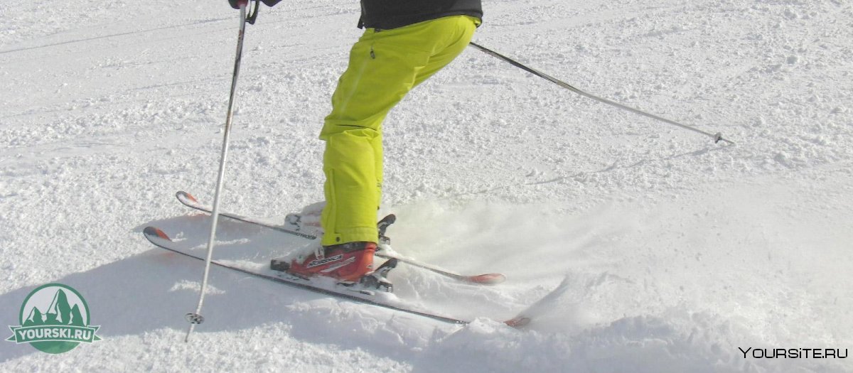 Лыжник фон