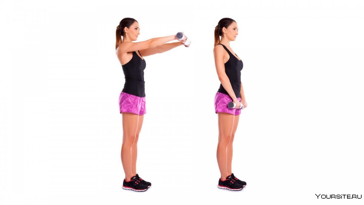 Dumbbell Shoulder Press упражнение