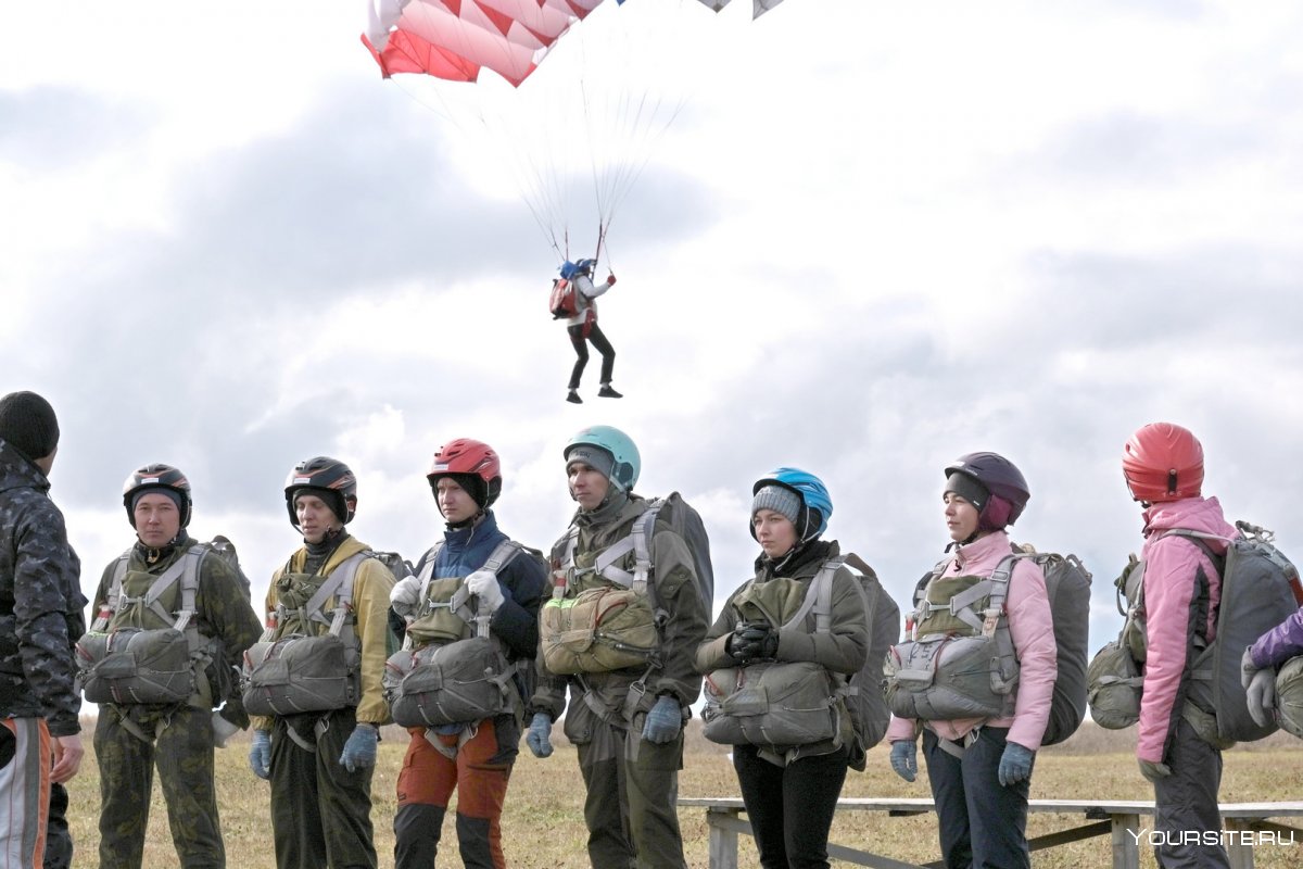 Прыжки с парашютом ДОСААФ