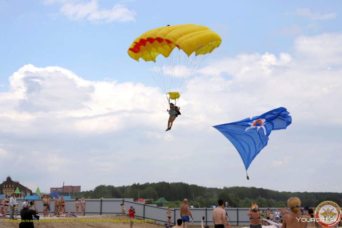 ДОСААФ России прыжки с парашютом