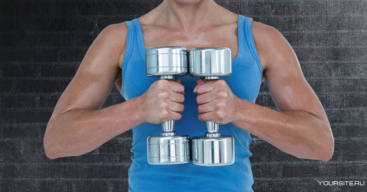 Гантели на спину