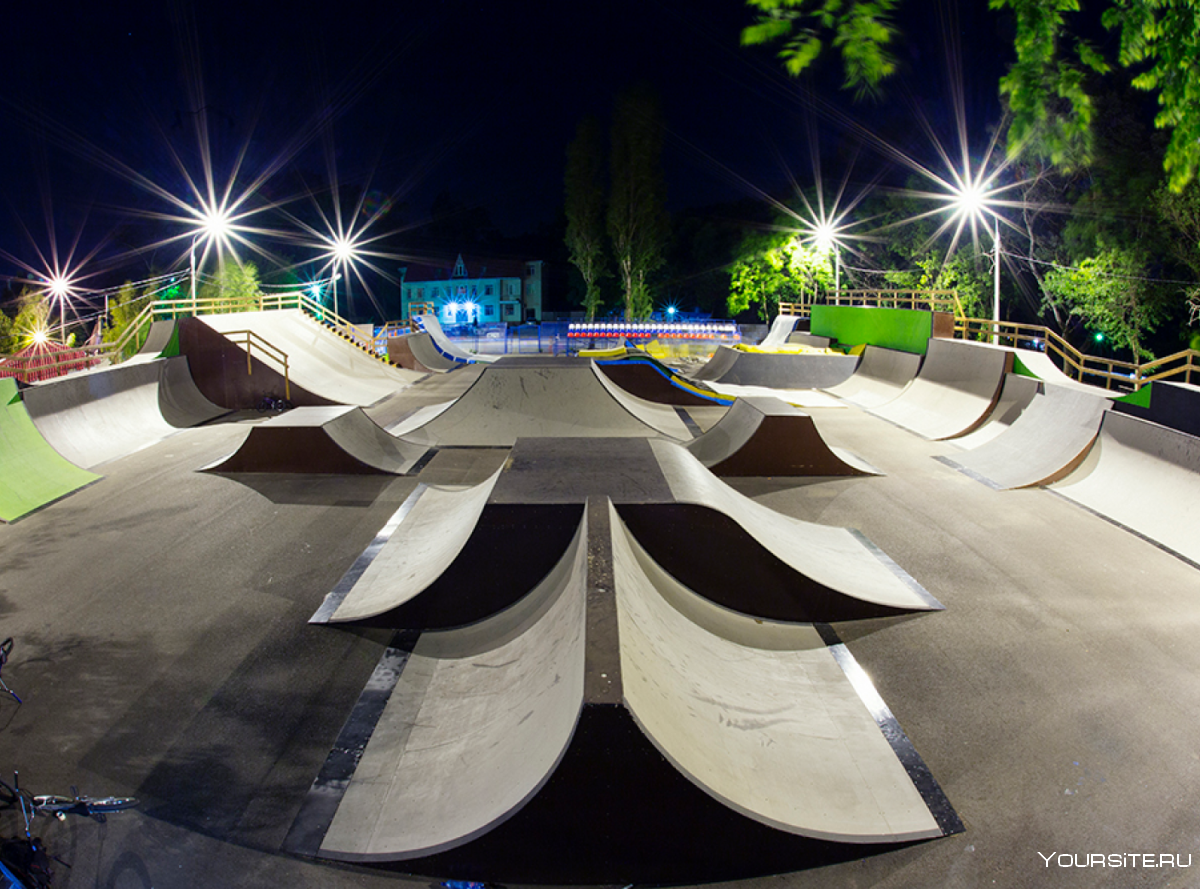 Скейт парк XSA В Сочи