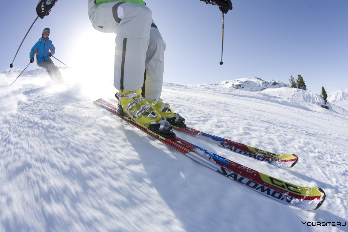 Катание на горных лыжах в Австрии