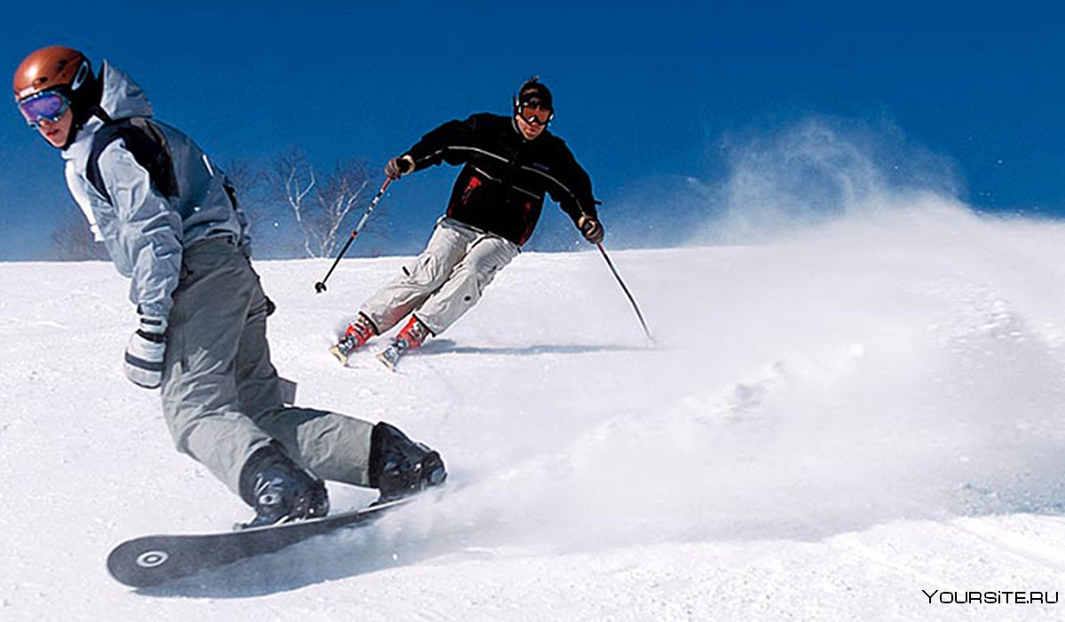 Лыжники или сноубордисты