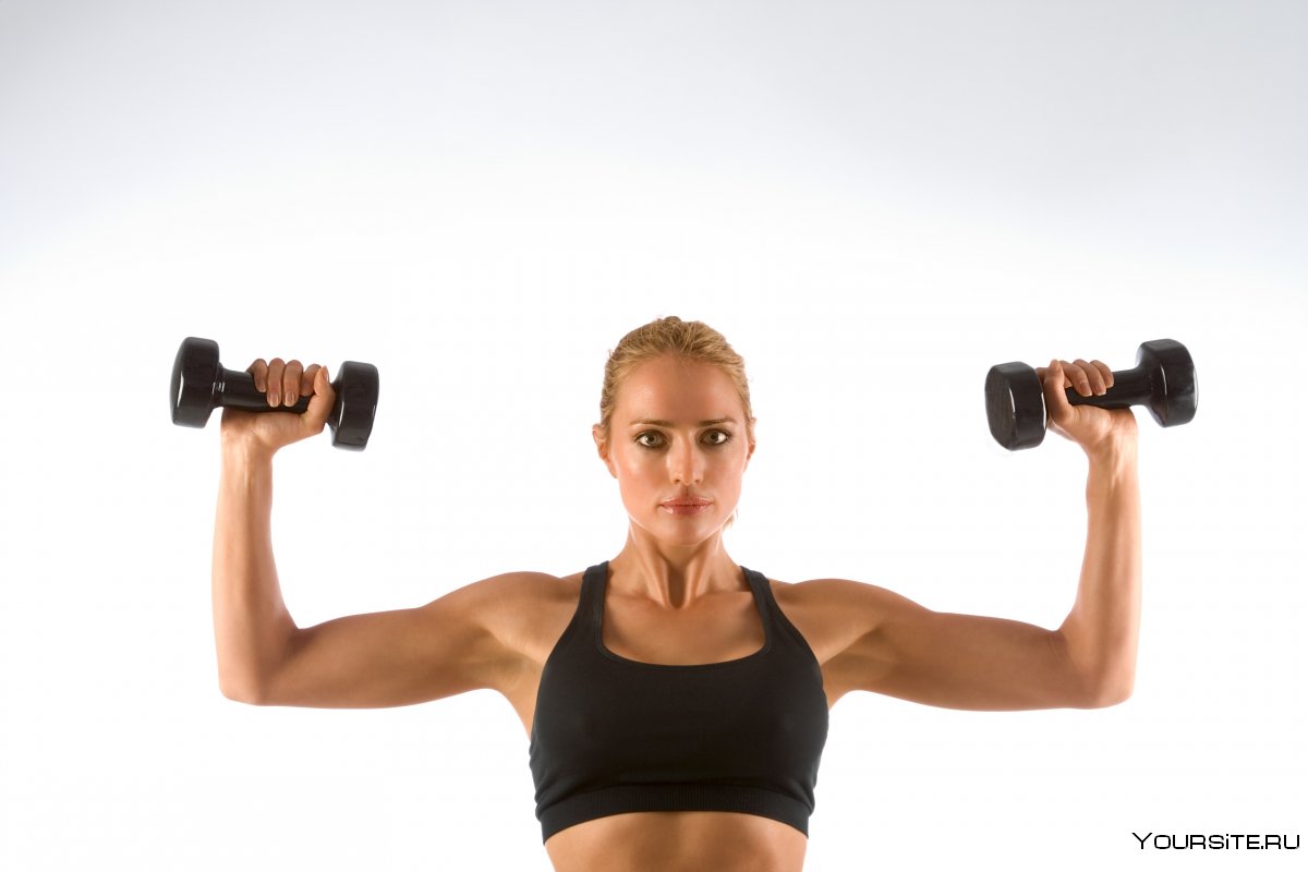 Упражнения для дельтовидных мышц для женщин