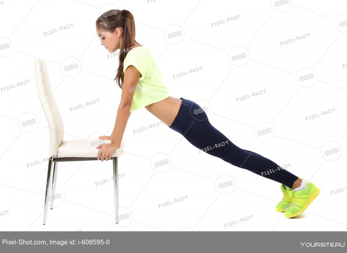 Упражнения со стулом для похудения