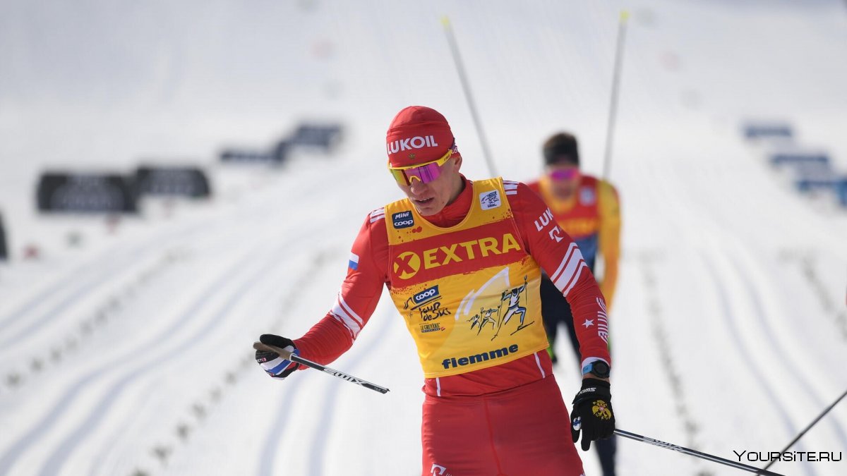 Александр Большунов скиатлон