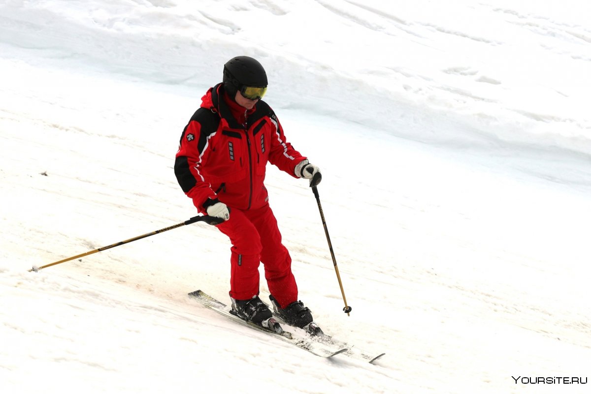 Путин и Лукашенко на лыжах в Сочи