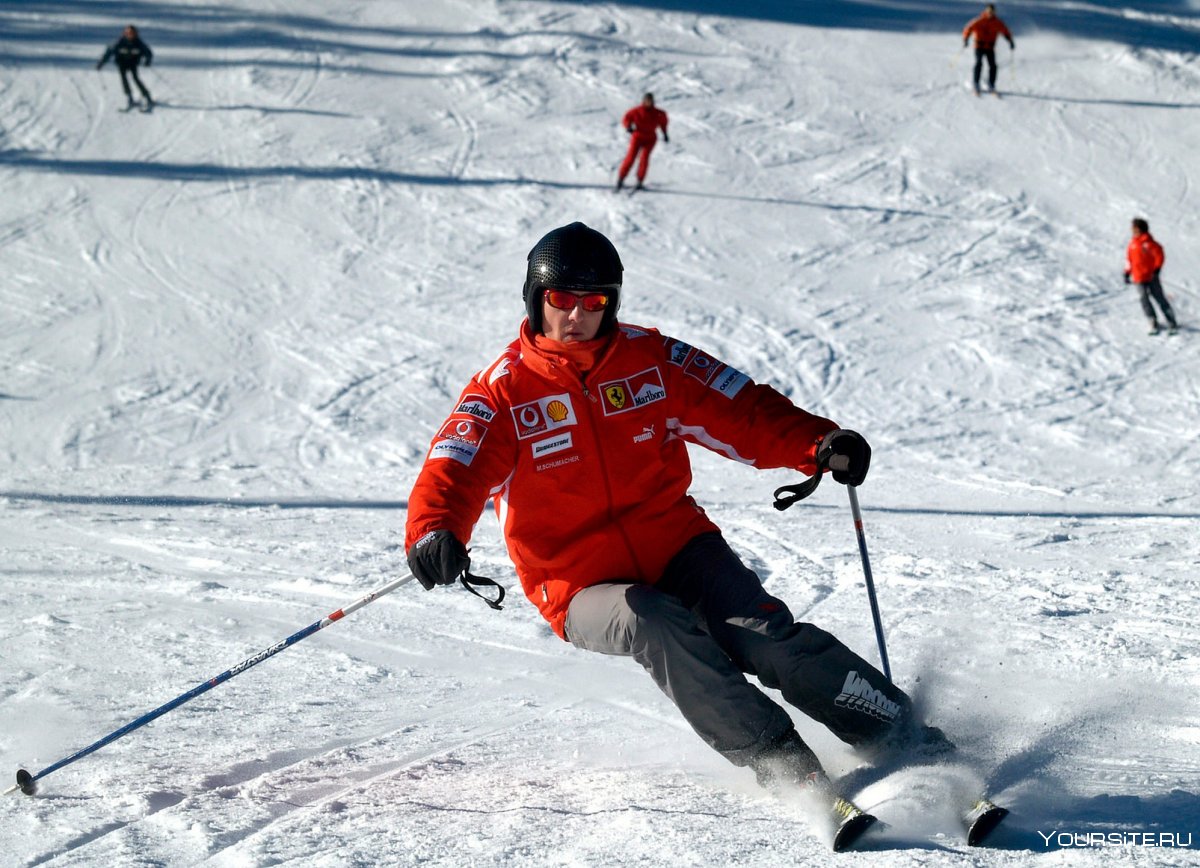Михаэль Шумахер горнолыжный курорт