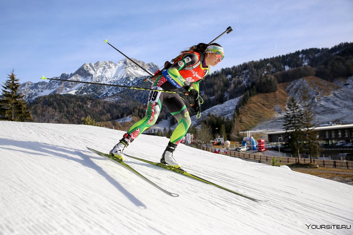 Биатлонистки сборной Швейцарии