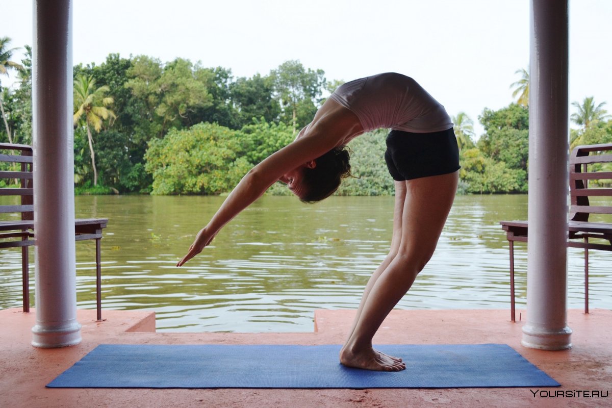 Ардха чакрасана