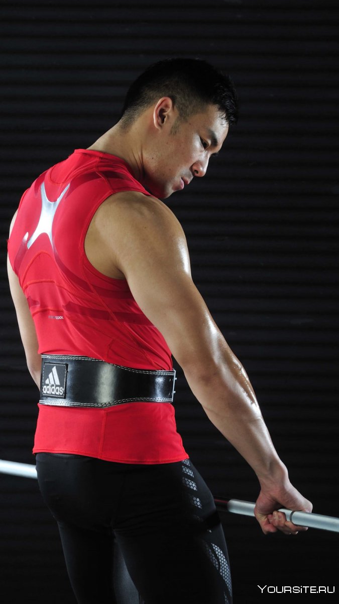 Пояс тяжелоатлетический leeather Lumbar Belt XXL adidas ADGB-12236 кожа