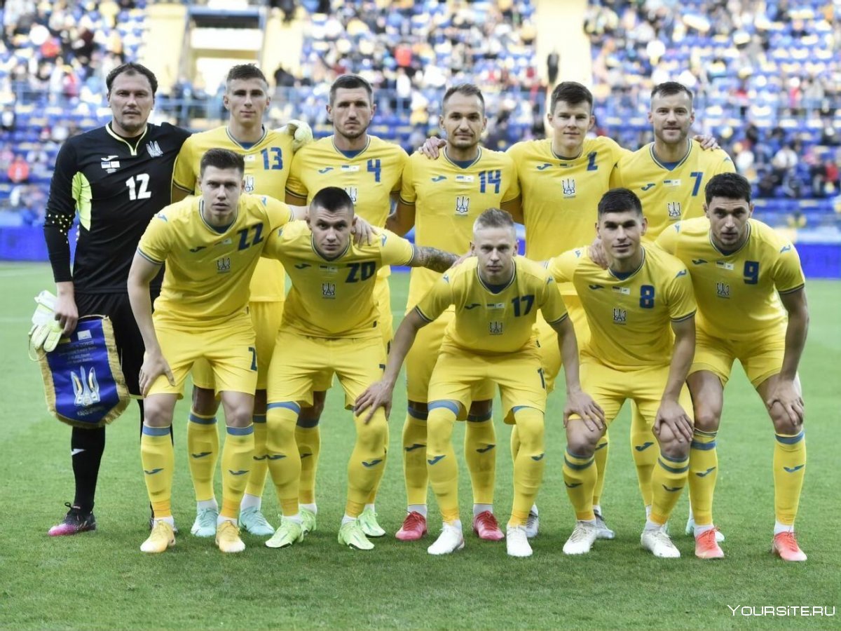 Игроки сборной Украины по футболу