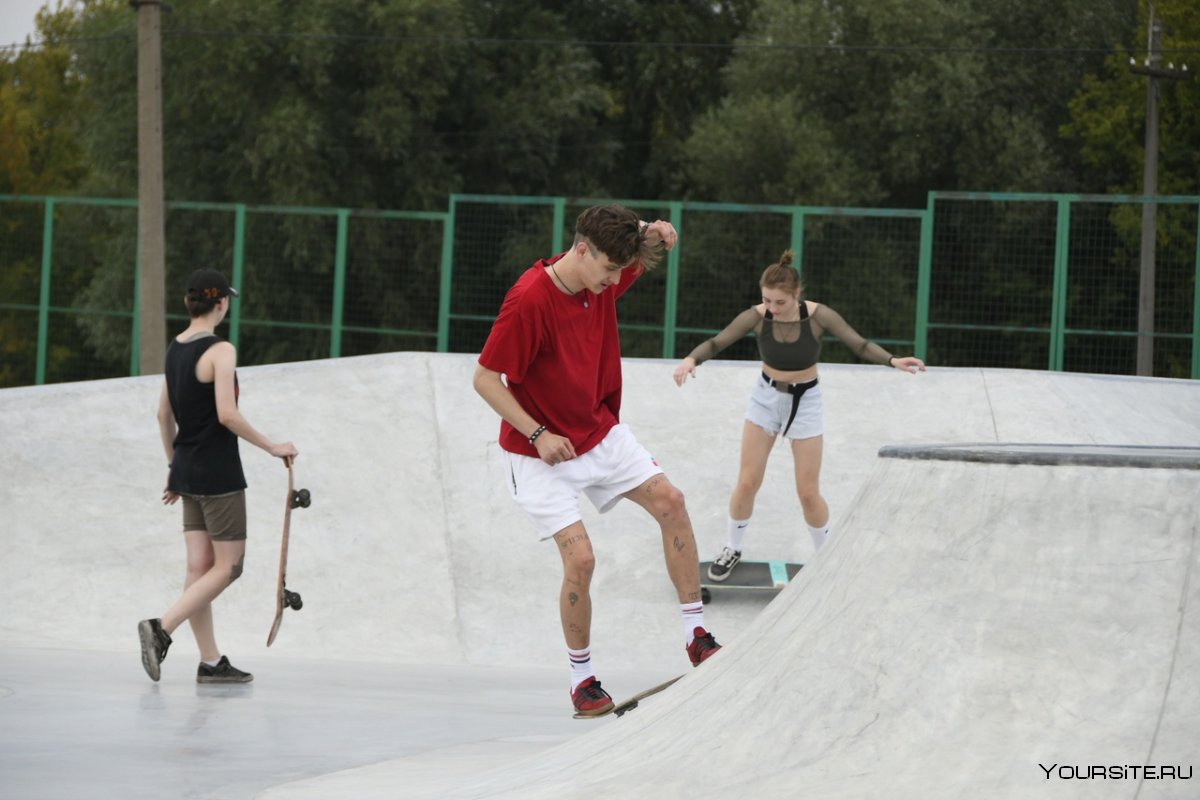 Скейт парк в Твери на Пролетарке
