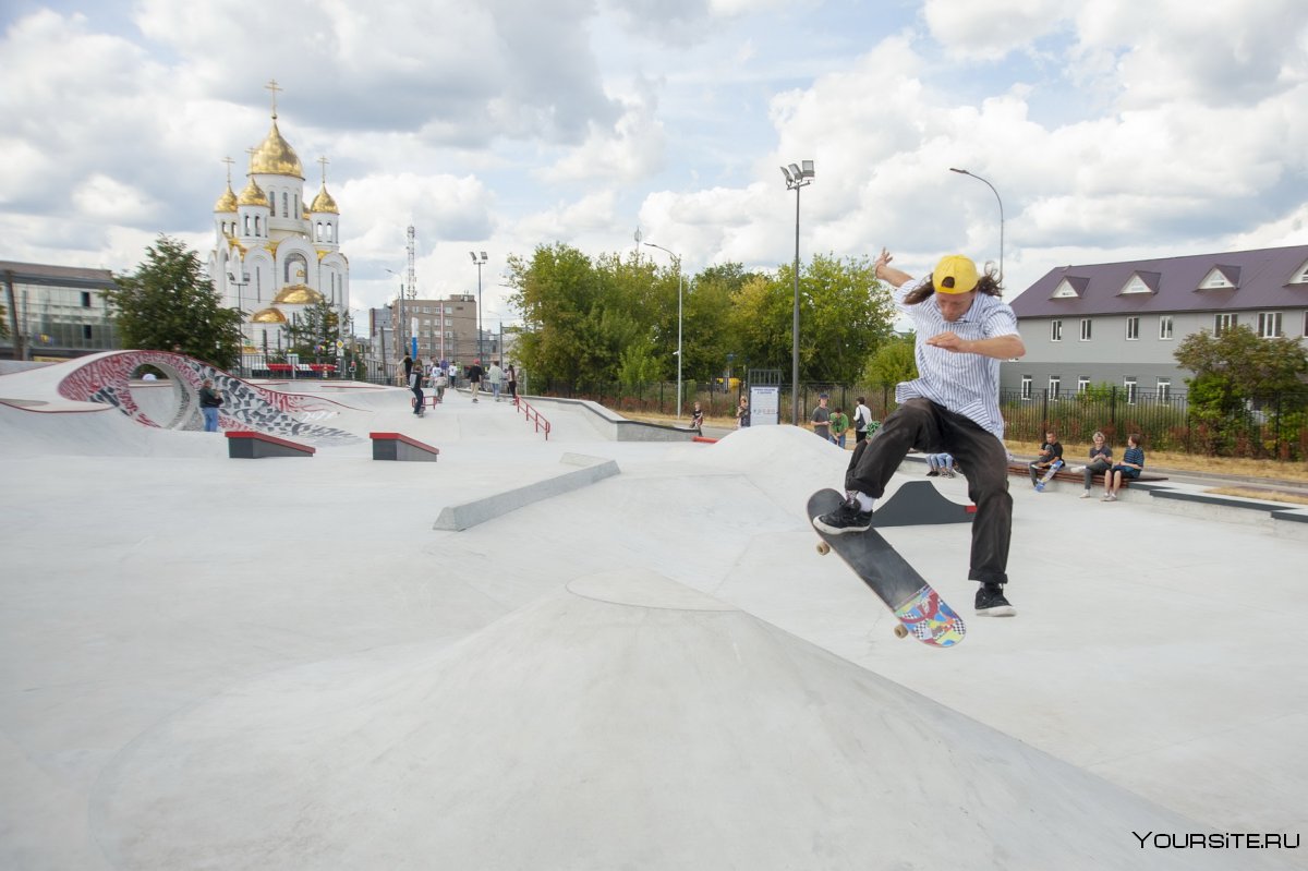 Новый Иваново скейтпарк