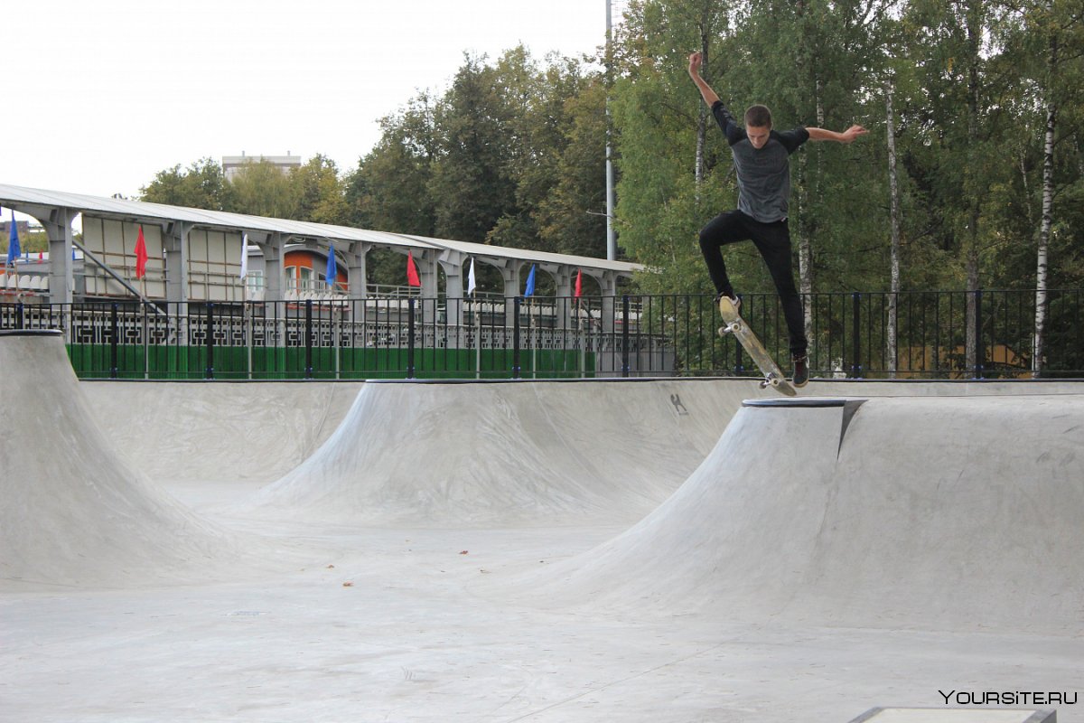 Скейт парк в Ульяновске парк Прибрежный