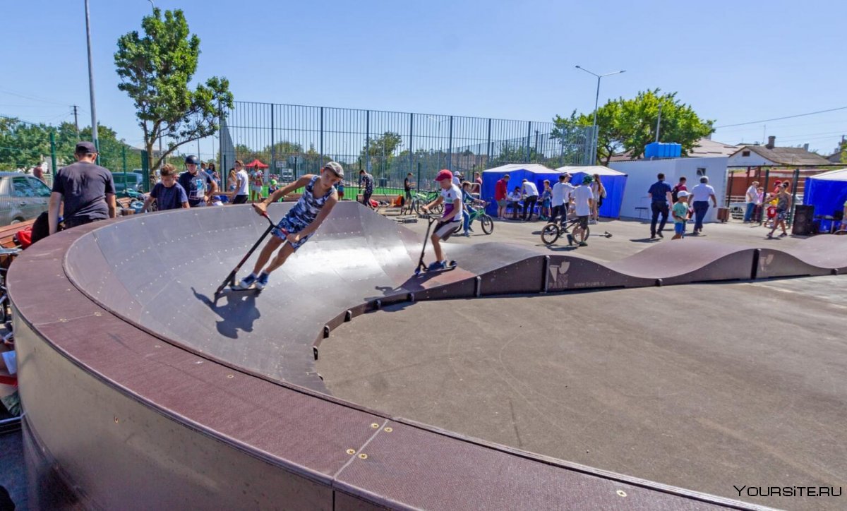 Скейт парк в Краснодаре XSA адрес