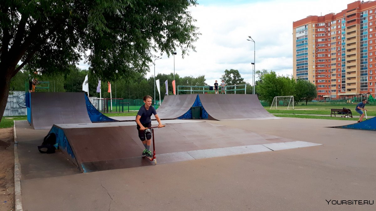 Скейт парк в Ленинске Кузнецком