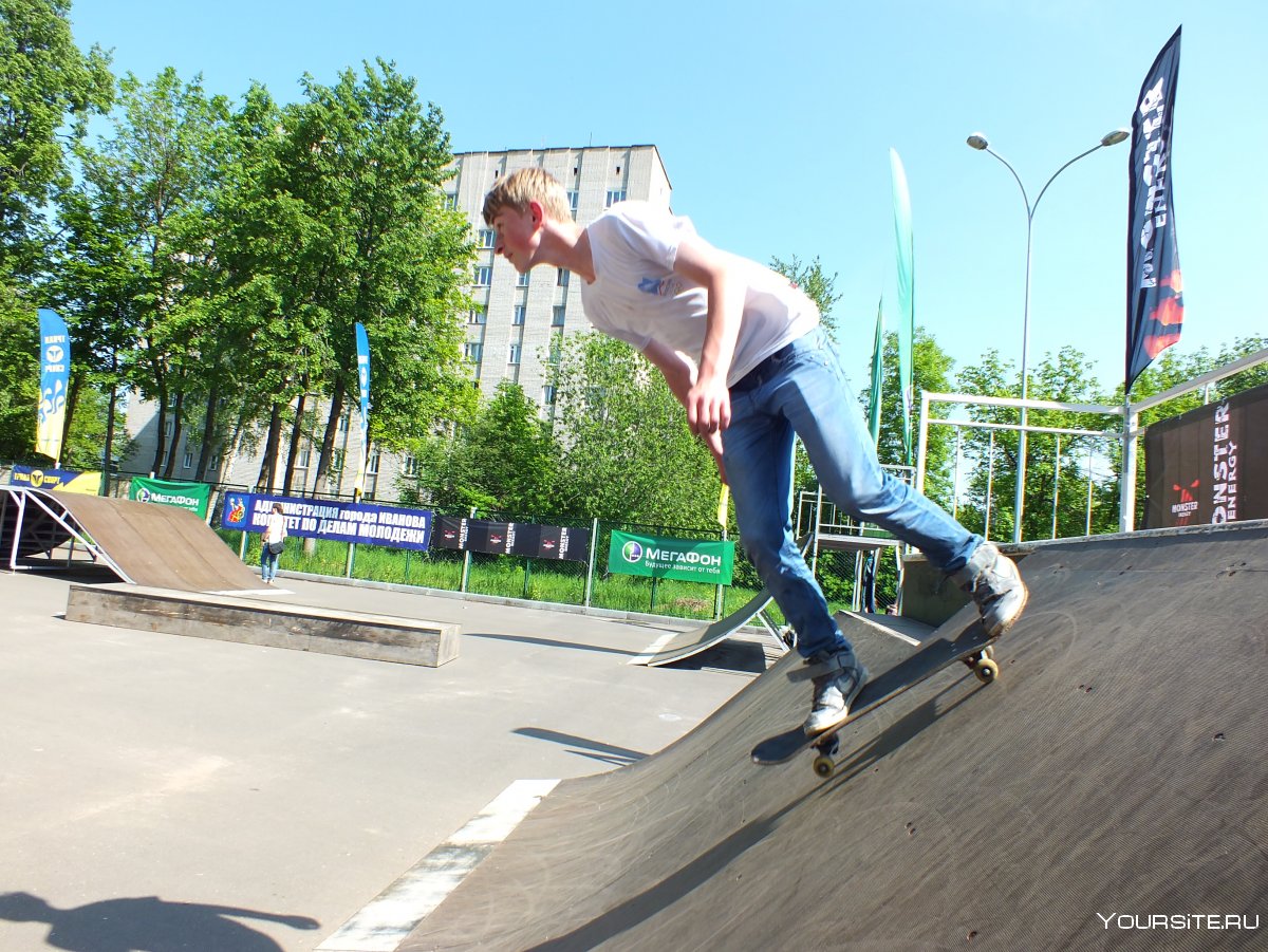 Скейт парк на Братиславской