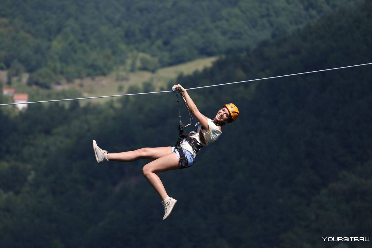 Skypark Zipline воробьёв горы