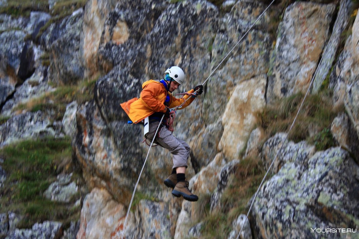 Альпинизм спуск дюльфером