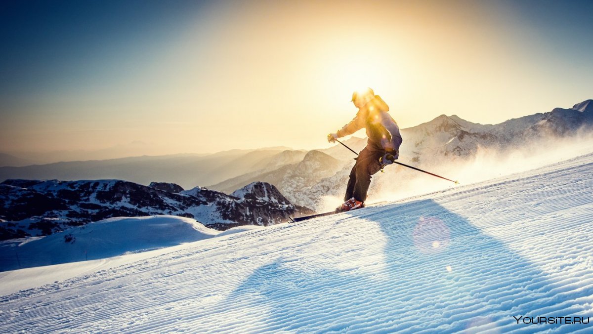 Лыжный спорт горные лыжи