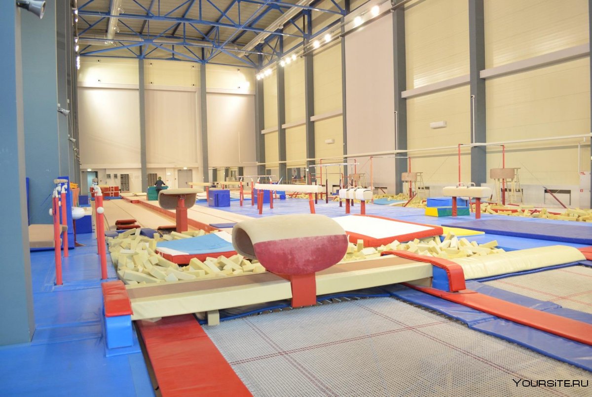 Центр гимнастики Казань тренировочный зал