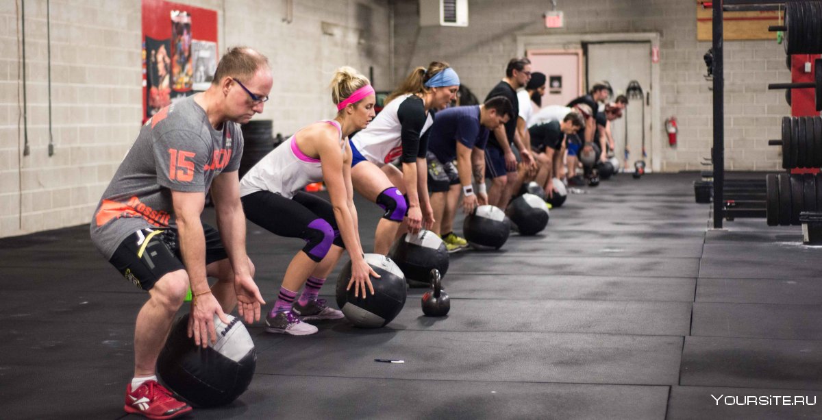 CROSSFIT групповое занятие