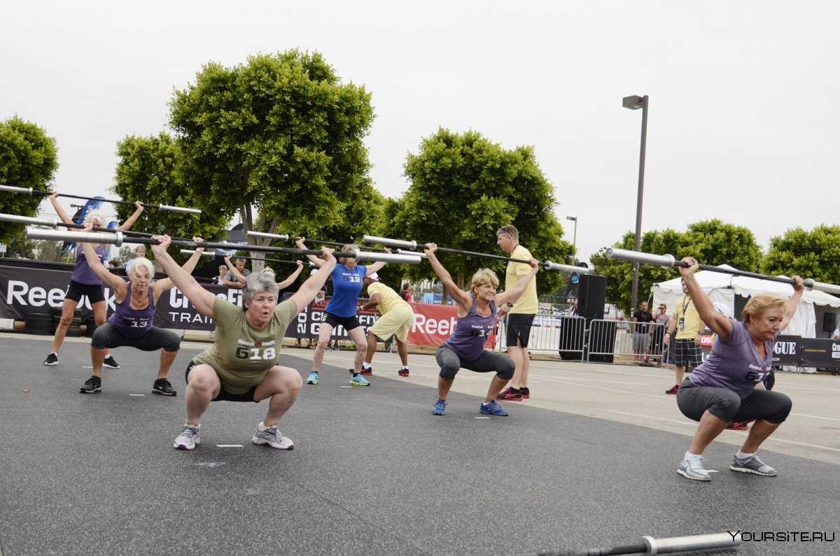 CROSSFIT на улице