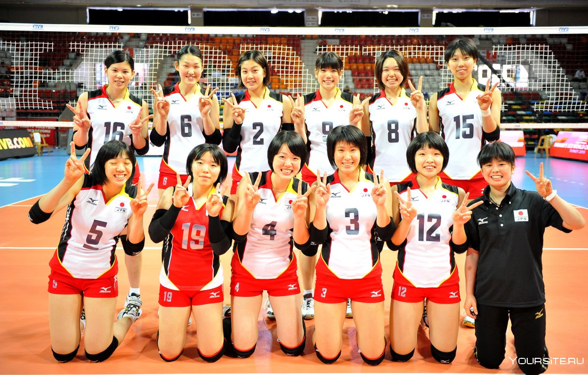 Волейболистки Японии
