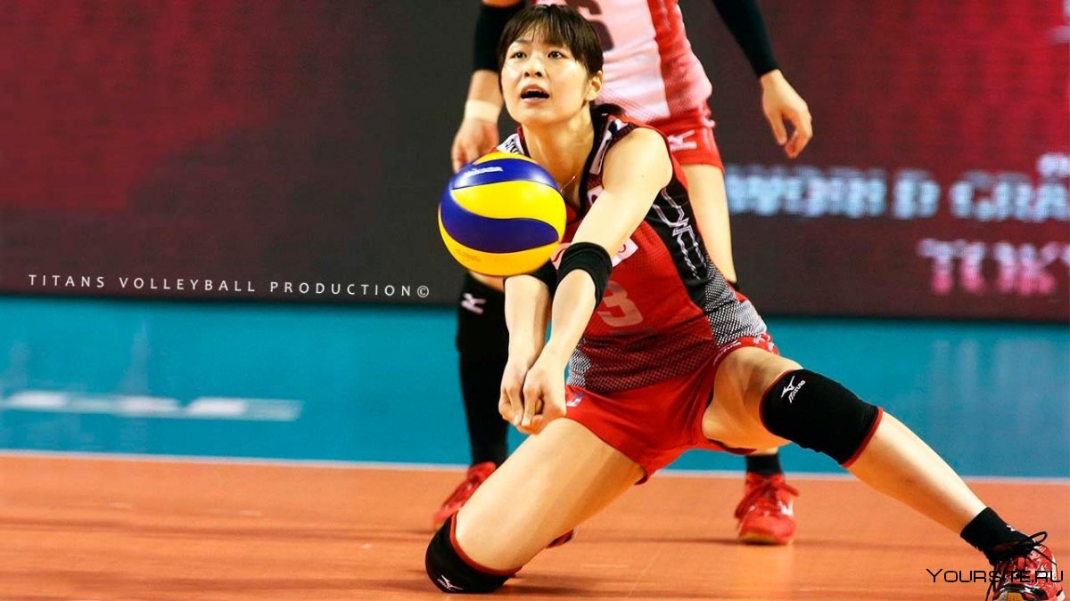 Японская волейболистка Саори