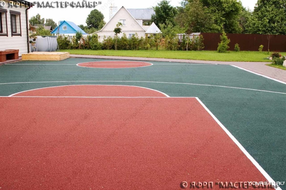 Тартановое покрытие для спортивных площадок