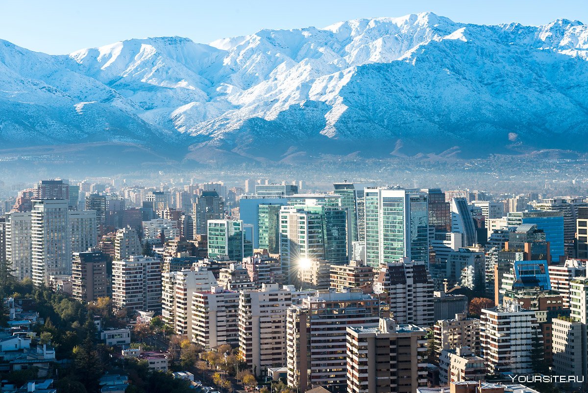 Сантьяго де Чили горы